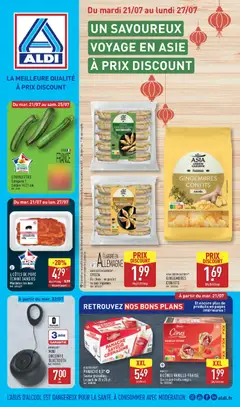 Prévisualisation de Aldi catalogue du magasin Aldi formulaire valide 21/07/2026