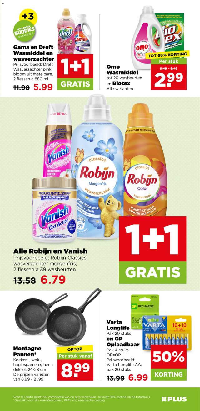 Nieuwe Plus folder vanaf 16-09