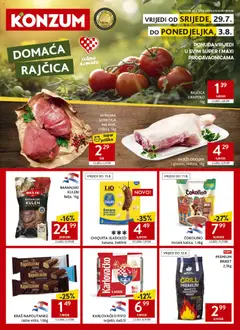 Konzum HR - Konzum HR akciós újság megtekintése, amely érvényes 2026.07.29.-től