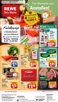 Vorschau von dem Prospekt des Geschäftes Rewe, gültig ab dem 14.06.2026