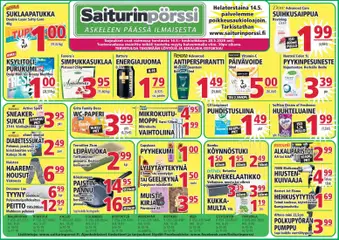 Kaupan Saiturinpörssi Saiturinpörssi tarjoukset esikatselu, voimassa 14/05/2026