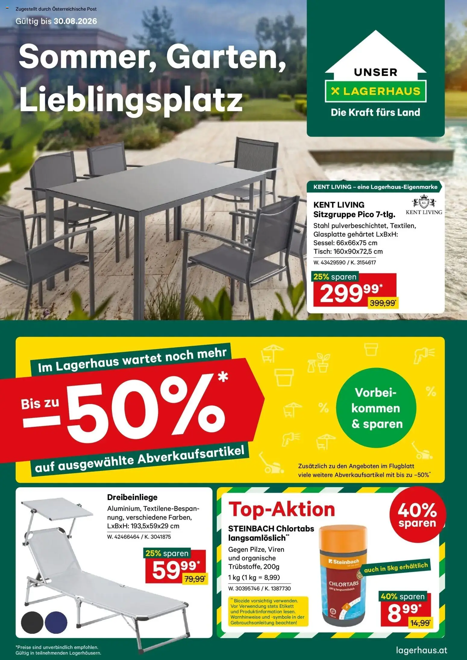 Vorschau der Angebote: Lagerhaus Lagerhaus Wochen Angebote gültig ab 17.08.2026