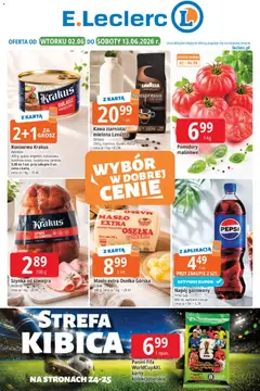 Pogląd gazetki "E.Leclerc gazetka" ze sklepu E.Leclerc ważnej od 02.06.2026