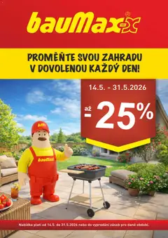 Náhled nabídky: BAUMAX BAUMAX leták - Zahrada platný od 14.05.2026
