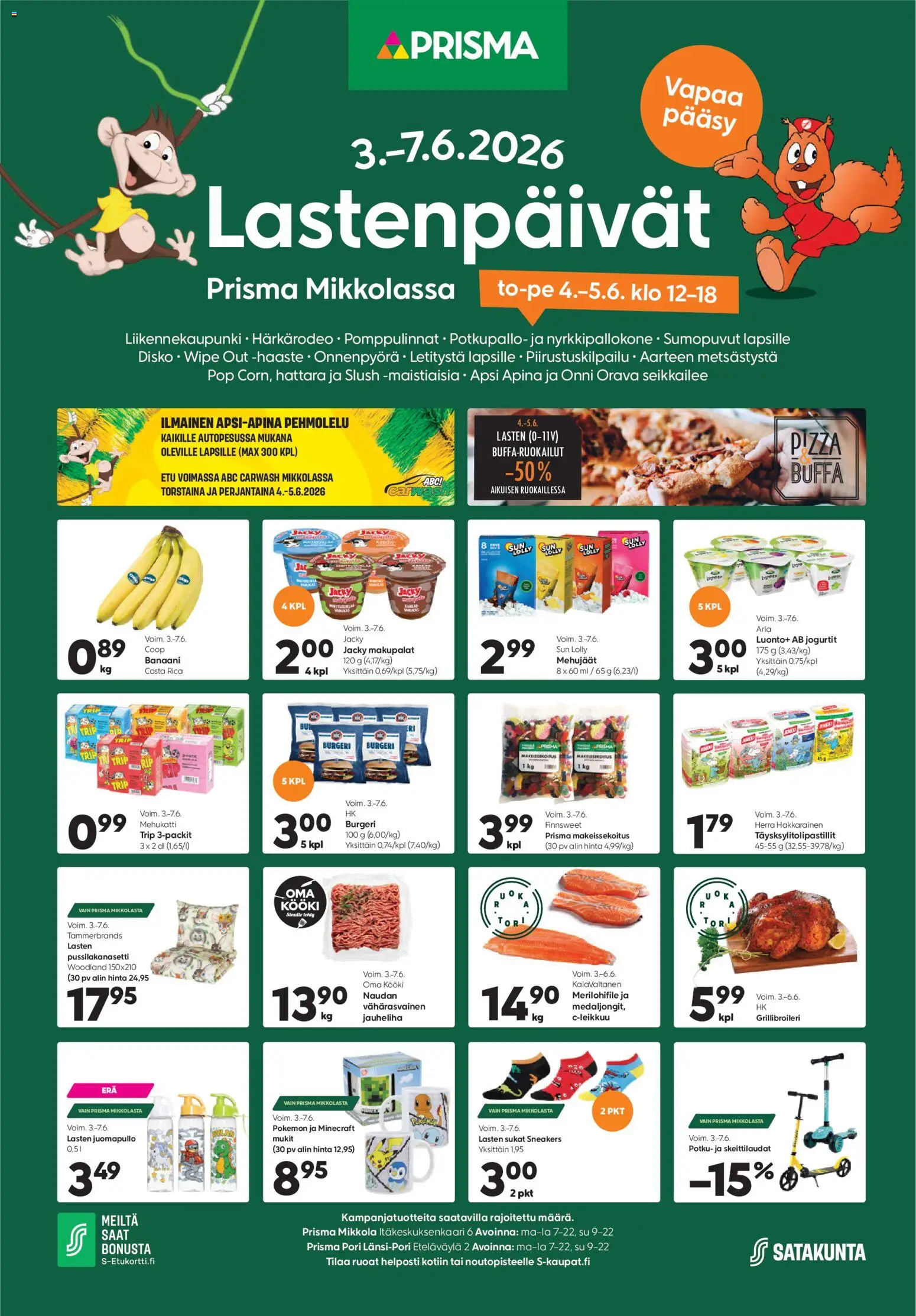 Kaupan Prisma Prisma tarjoukset esikatselu, voimassa 03/06/2026