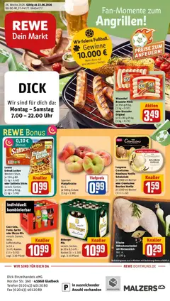 Vorschau von dem Prospekt des Geschäftes Rewe, gültig ab dem 21.06.2026