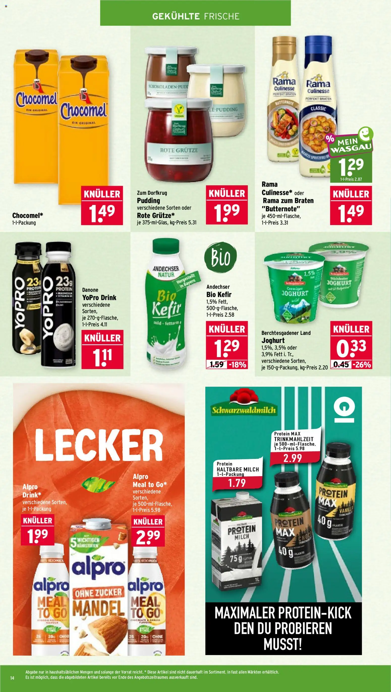 Vorschau von dem Prospekt des Geschäftes Wasgau, gültig ab dem 26.10.2026
