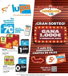 Vista previa del folleto de la tienda Lupa Supermercados válido desde el 07/05/2026 
