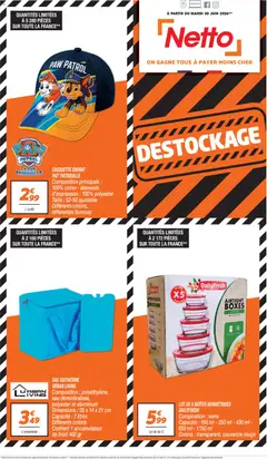 Prévisualisation de Netto - Destockage juillet du magasin Netto formulaire valide 30/06/2026