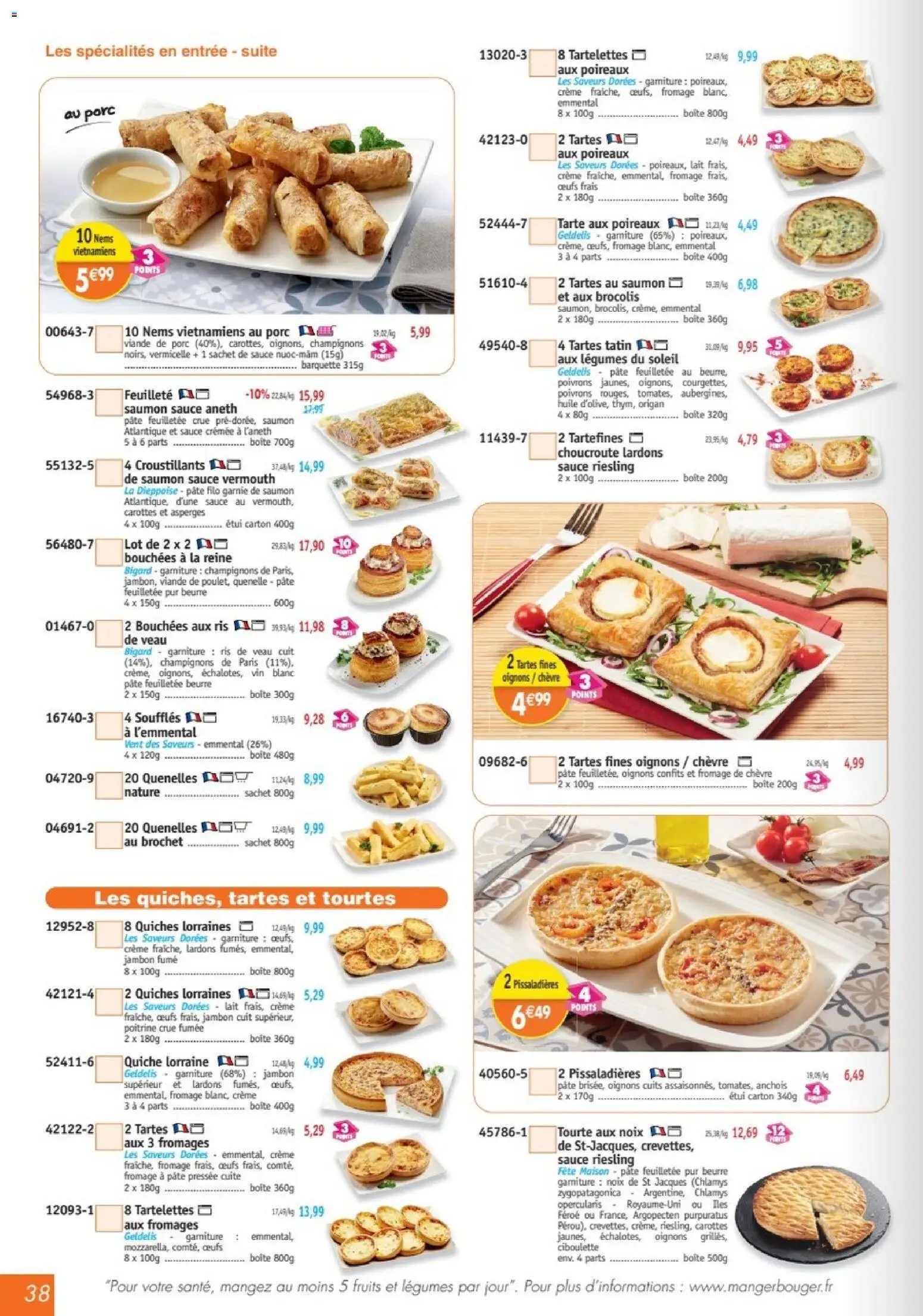 Prévisualisation de Maximo catalogue du magasin Maximo formulaire valide 26/10/2026 - Vin, Ris de veau, Choucroute, Origan, Oignons, Crème, Fromage de chèvre, Spécialités