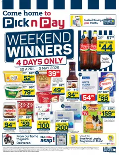 Preview of Pick n Pay flyer valid from 30/04/2026