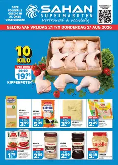 Voorbeeld van Sahan folder van winkel Sahan geldig vanaf 21-08-2026