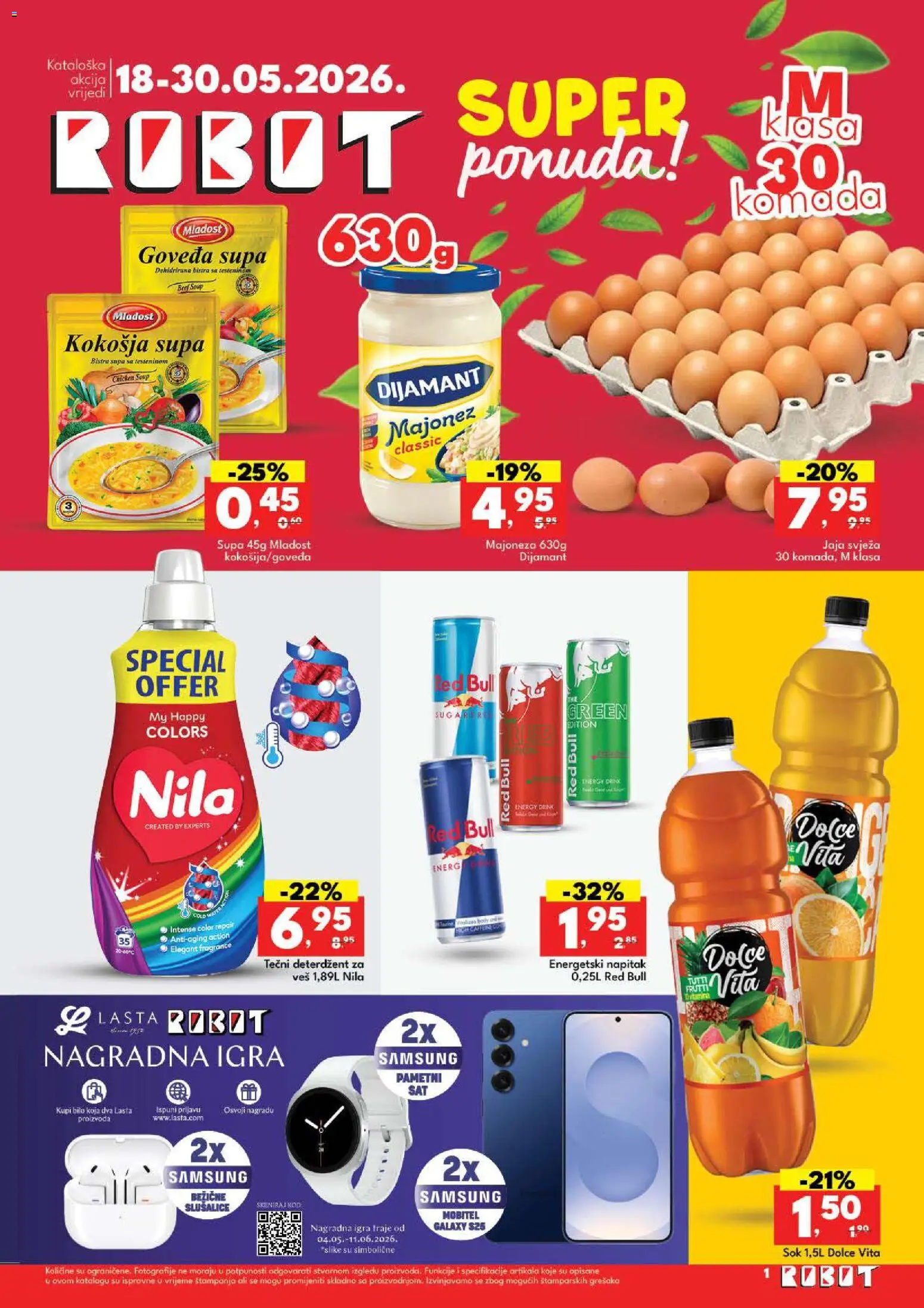 Pregled letka Robot katalog trgovine Robot vrijedi od 18.05.2026