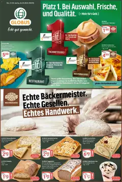 Vorschau von dem Prospekt des Geschäftes Globus, gültig ab dem 21.09.2026