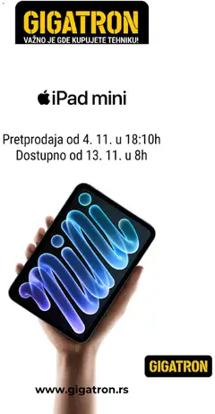 Pregled Gigatron kataloga - važi od 26.10.2026