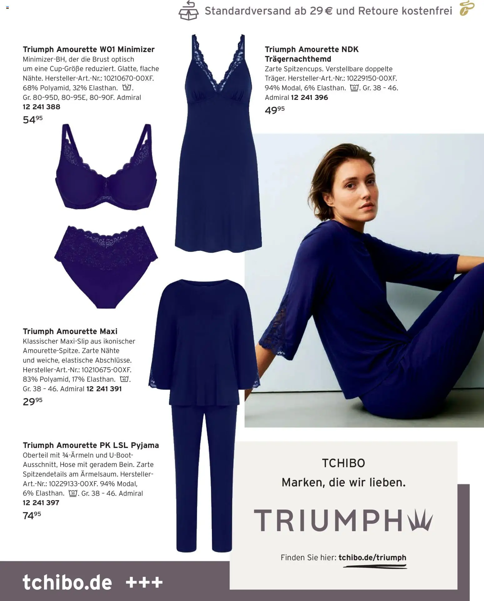 Vorschau von dem Prospekt des Geschäftes Tchibo, gültig ab dem 01.11.2026 - Pyjama, Hose