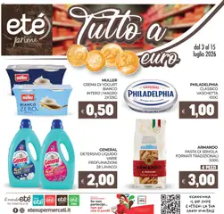 Anteprima dell'opuscolo Eté volantino Prime dal negozio Eté valido da 03/07/2026