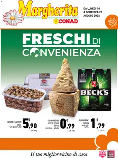 Anteprima dell'opuscolo Conad volantino Margherita Sicilia dal negozio Conad valido da 10/08/2026