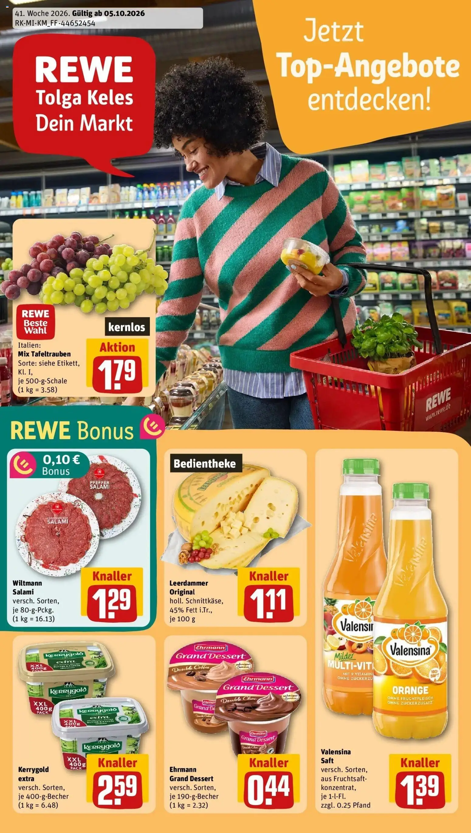 Vorschau von dem Prospekt des Geschäftes Rewe, gültig ab dem 05.10.2026