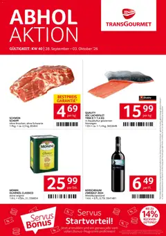 Vorschau der Angebote: Transgourmet Transgourmet Flugblatt gültig ab 28.09.2026