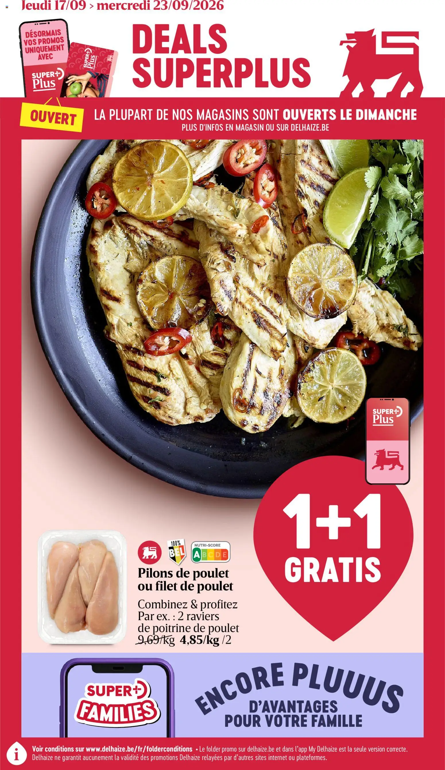 Voorbeeld van Delhaize folder semaine 39 van winkel Delhaize geldig vanaf 17/09/2026