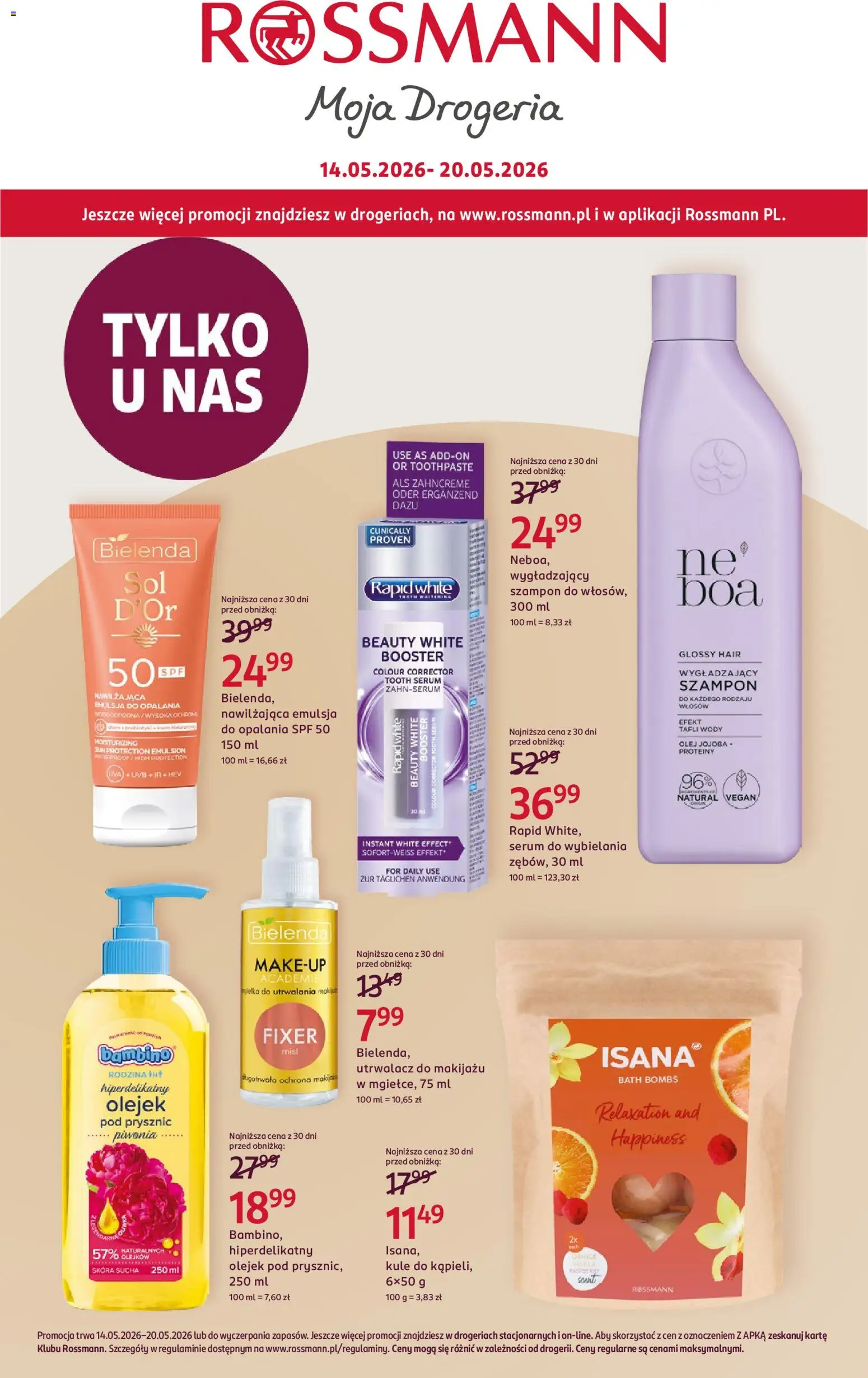 Pogląd gazetki "Rossmann gazetka" ze sklepu Rossmann ważnej od 14.05.2026
