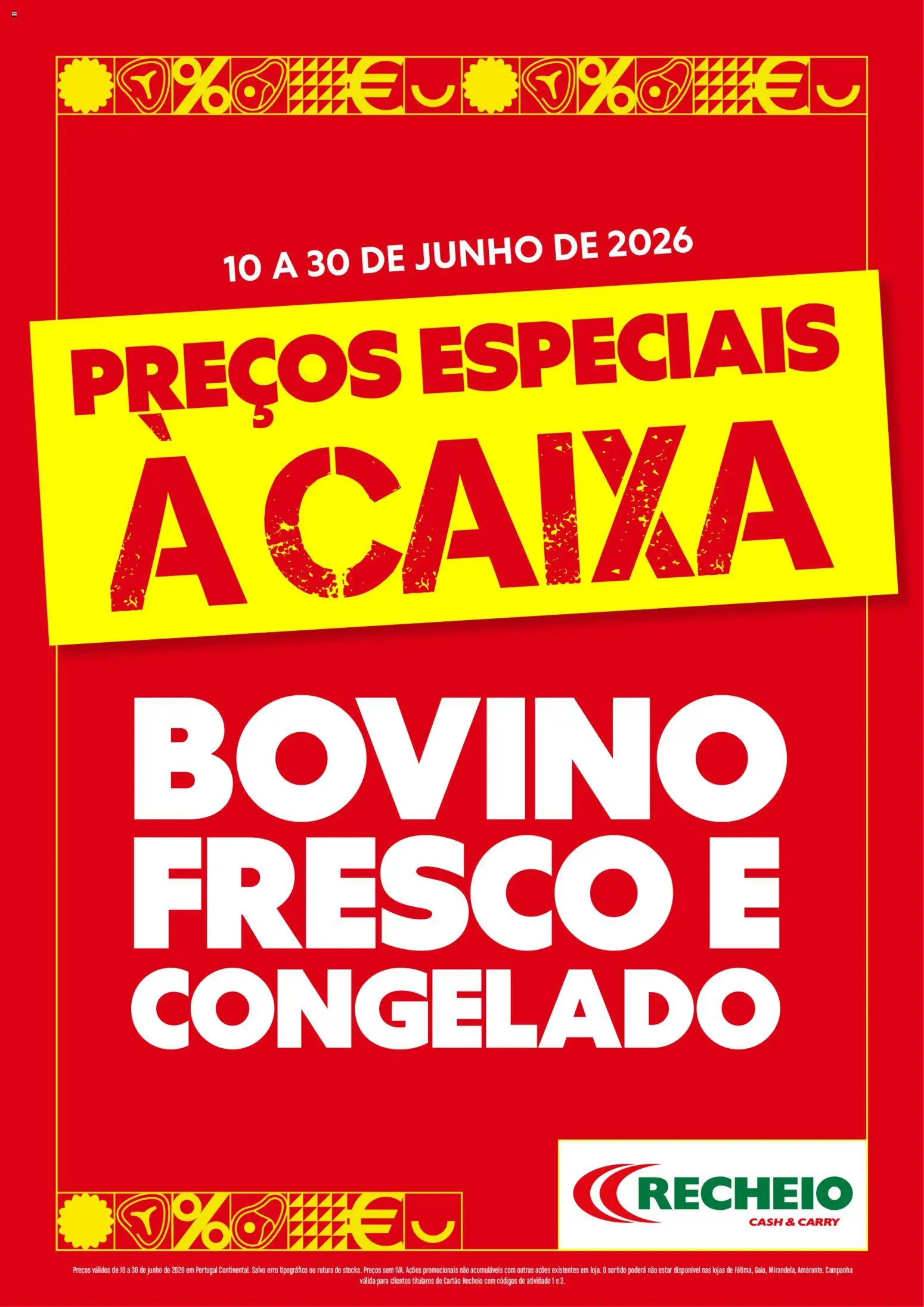 Pré-visualização do folheto da loja Recheio válida a partir de 10/06/2026