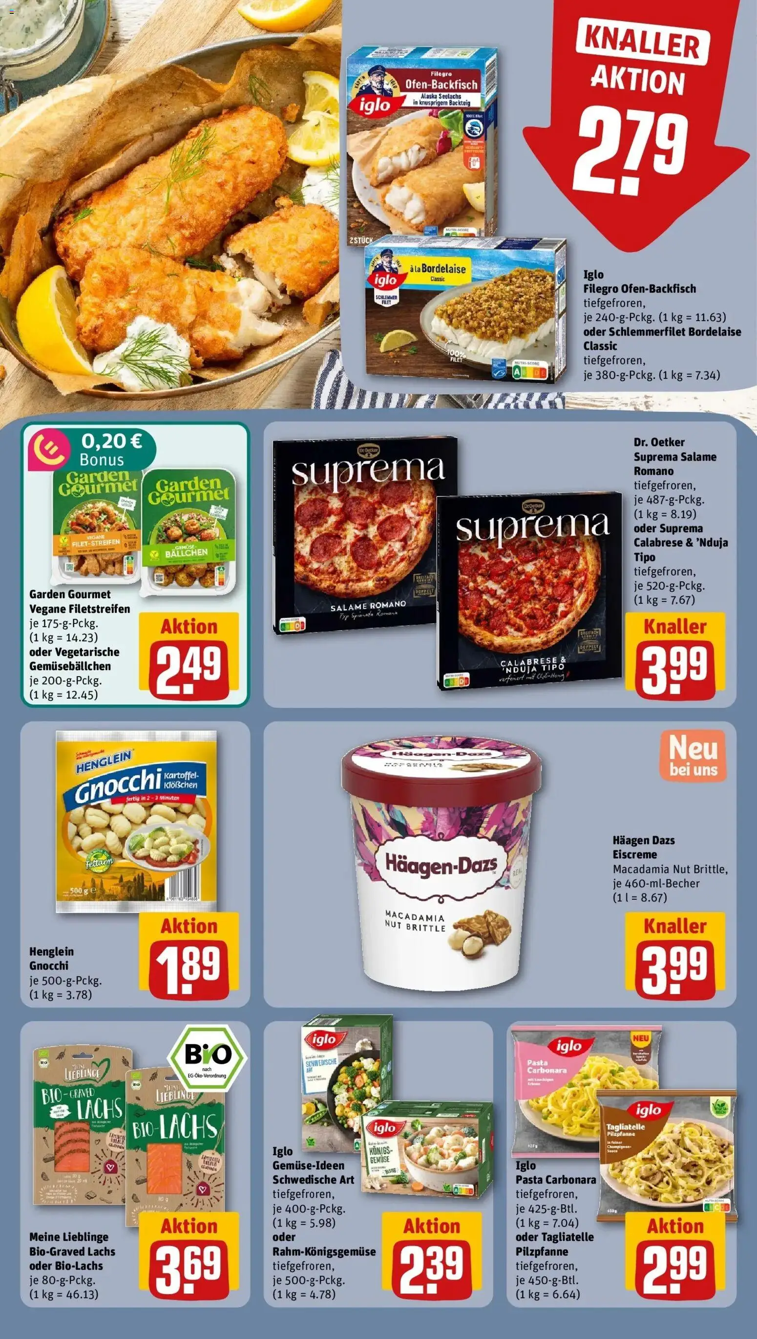 Vorschau von dem Prospekt des Geschäftes Rewe, gültig ab dem 26.10.2026