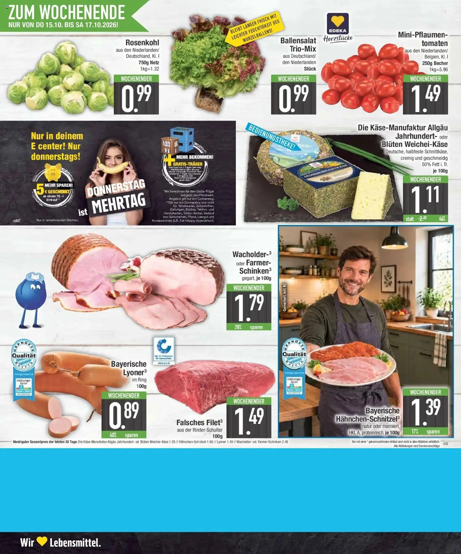 Vorschau von dem Prospekt des Geschäftes E center, gültig ab dem 12.10.2026