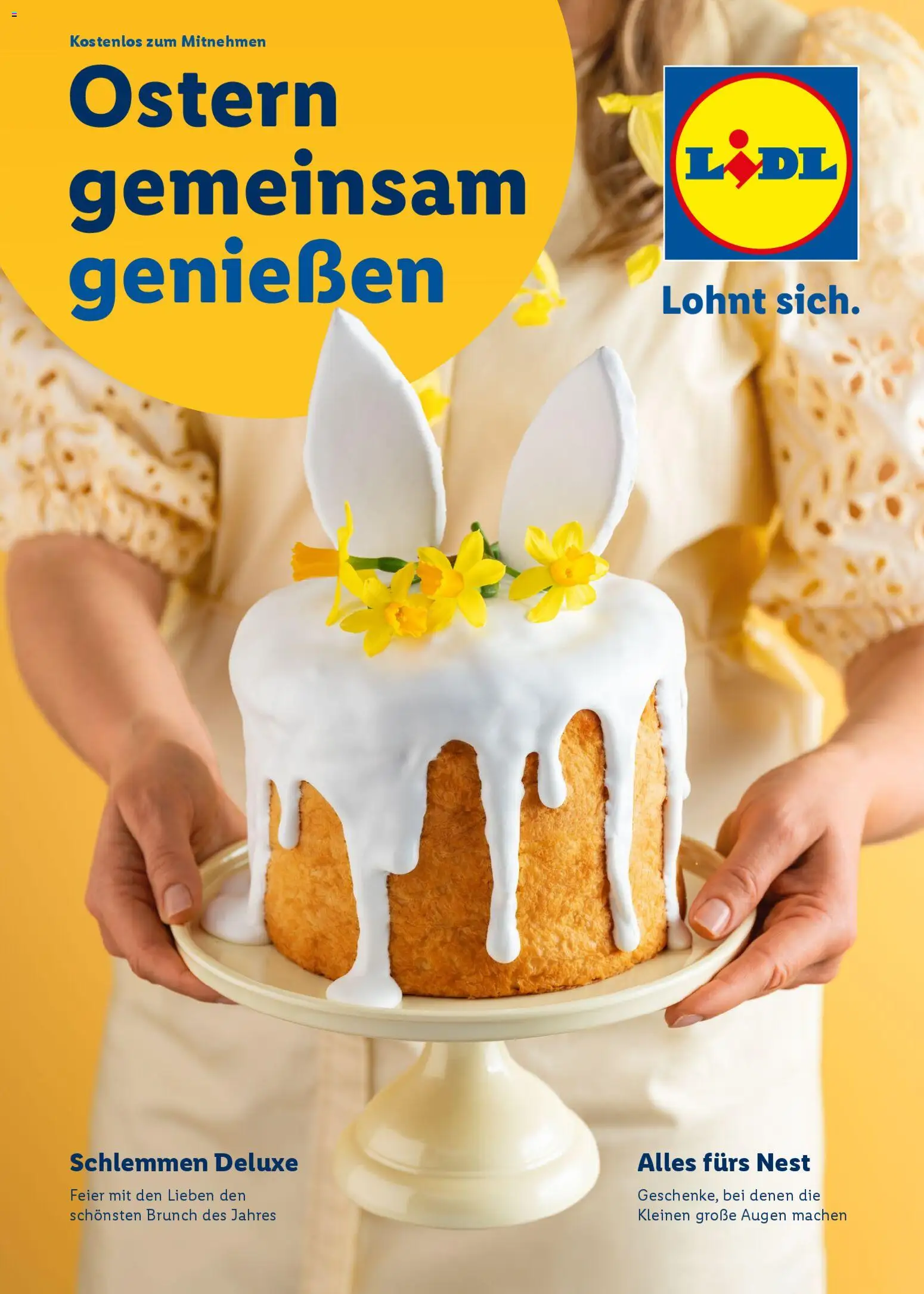 Náhled nabídky: Lidl Německo Lidl Německo leták - Ostern gemeinsam genießen platný od 09.03.2026