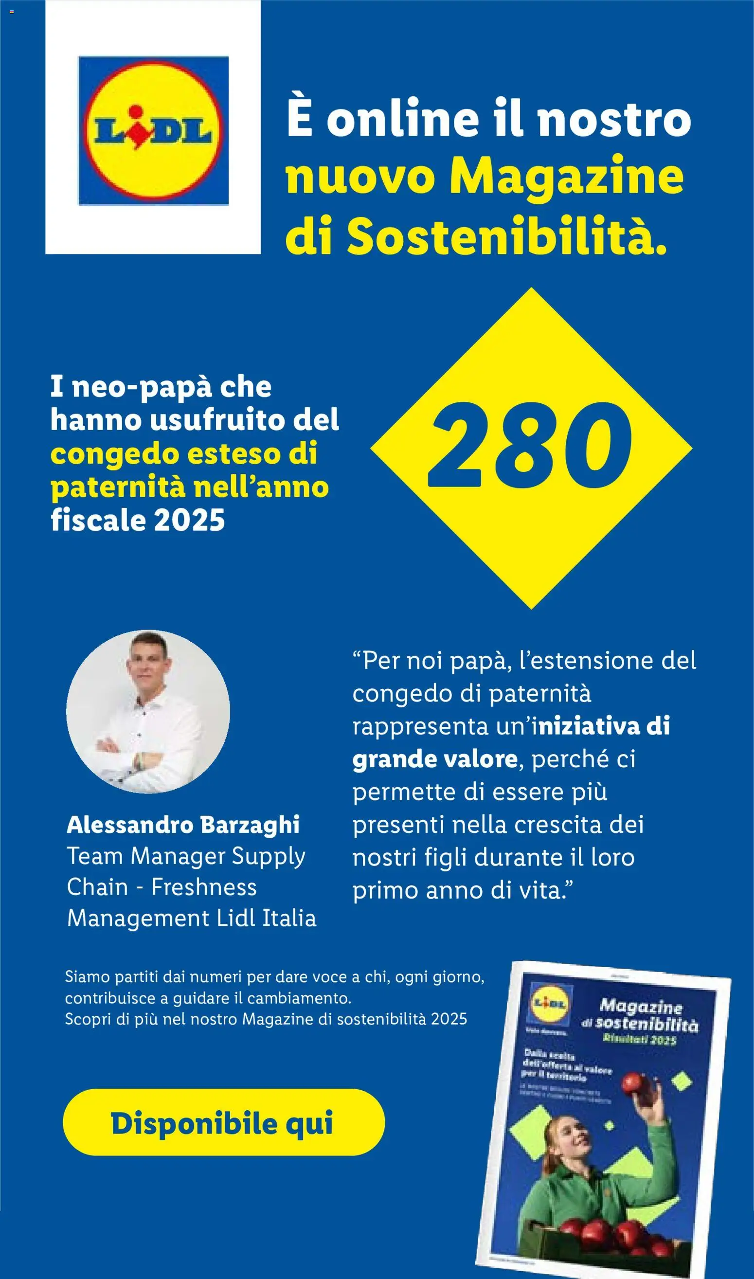 Anteprima dell'opuscolo Lidl volantino Sardegna dal negozio Lidl valido da 29/10/2026