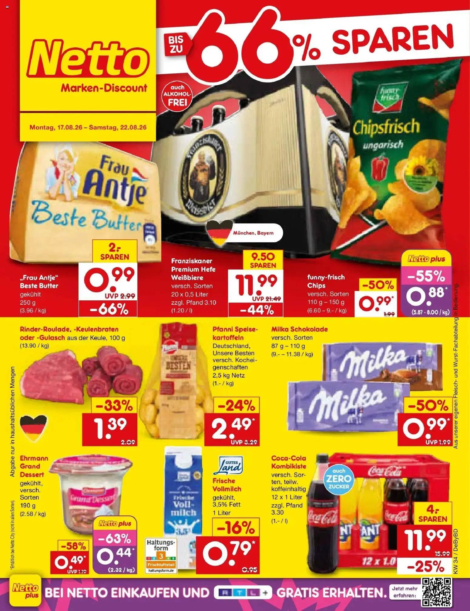 Vorschau von dem Prospekt des Geschäftes Netto Marken-Discount, gültig ab dem 17.08.2026