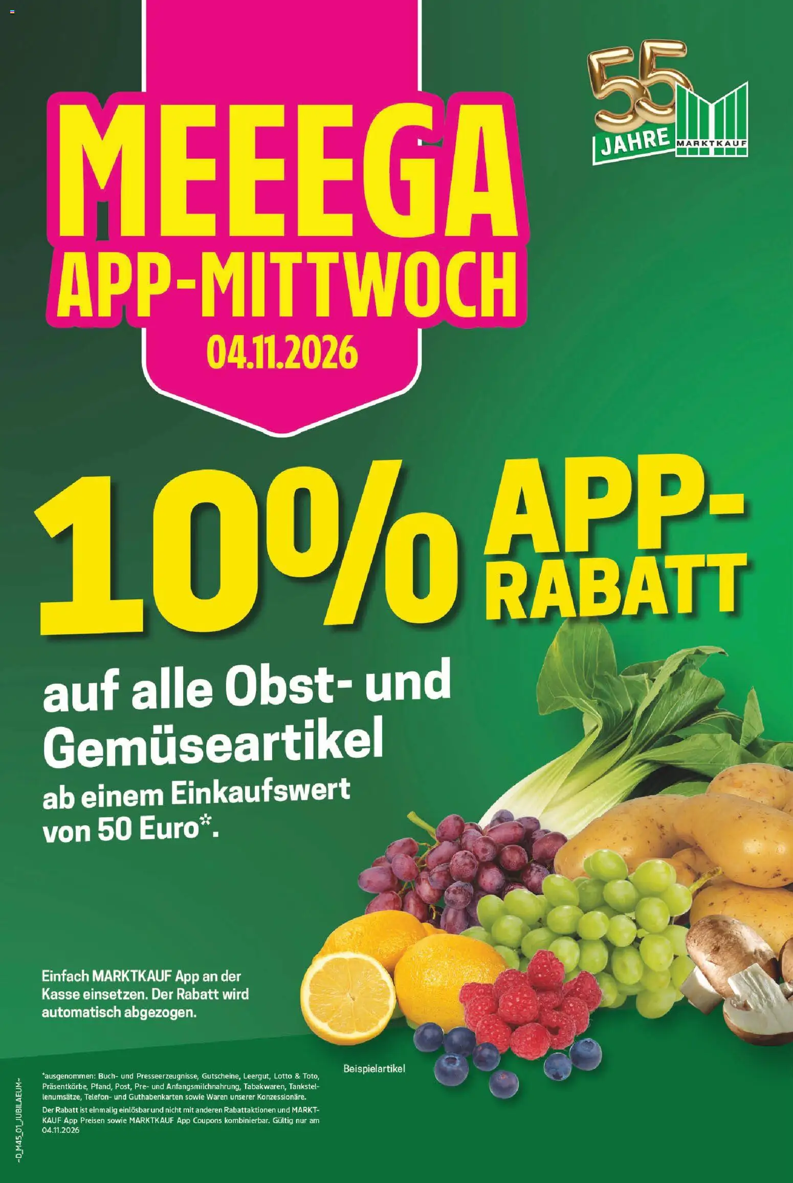 Vorschau von dem Prospekt des Geschäftes Marktkauf, gültig ab dem 02.11.2026