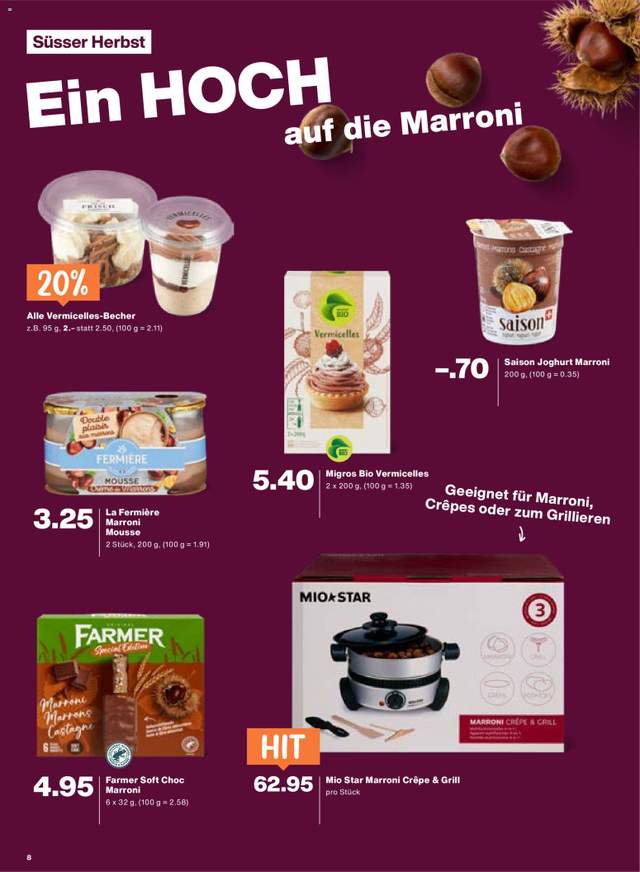 Neue Migros Aktionen ab 15.10.