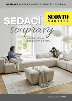 Náhled nabídky: Sconto nábytek Katalog - Sedací soupravy platný od 01.01.2026