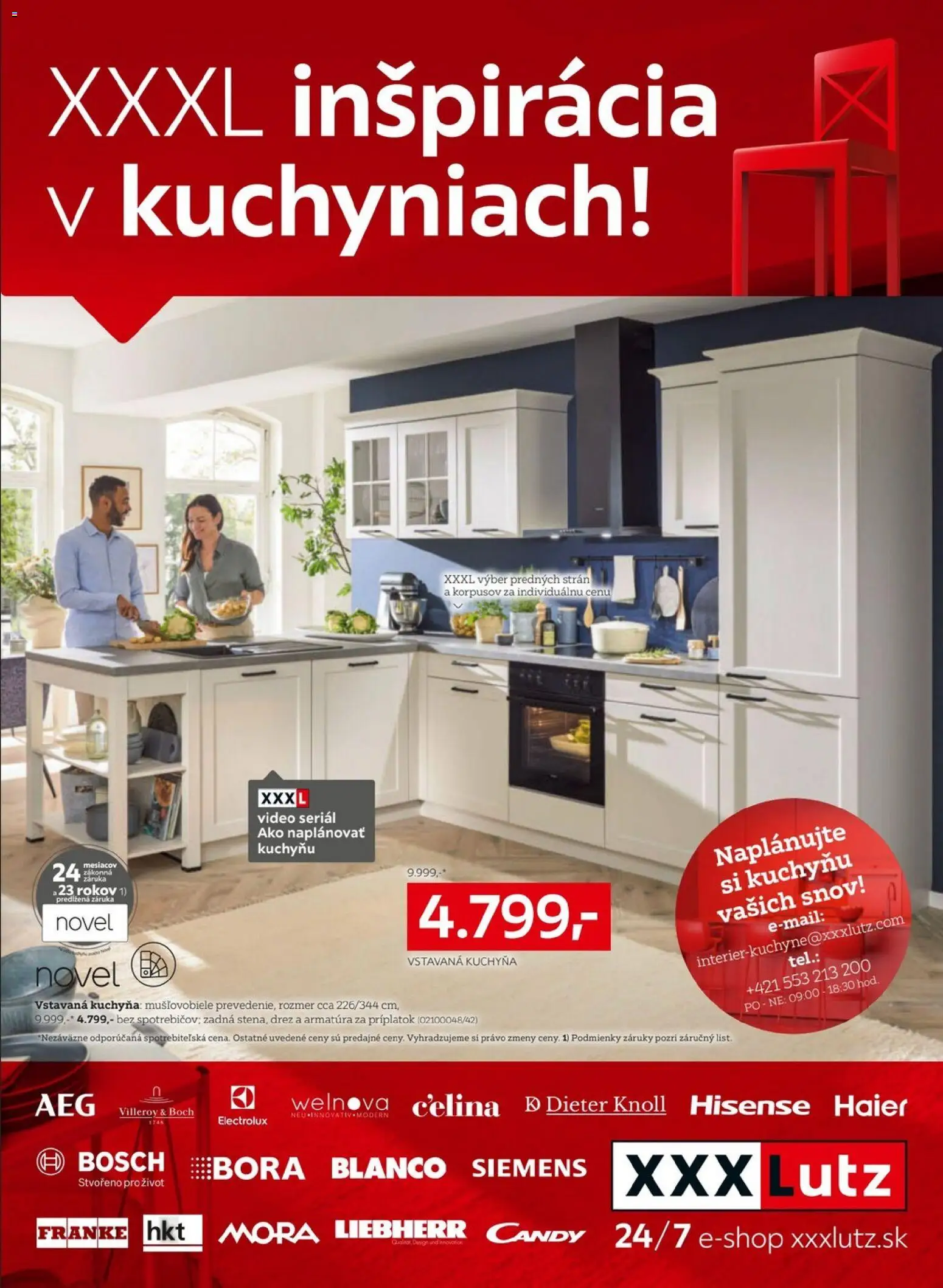 Náhľad XXXLutz letáku platného od 26.01.2026 - Kuchyňa, Video, Bosch, Drez