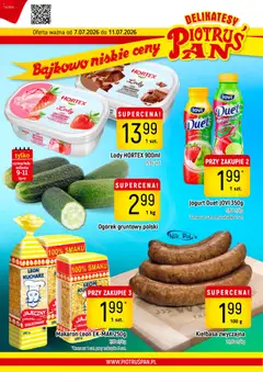 Pogląd gazetki "Piotruś Pan gazetka" ze sklepu Piotruś Pan ważnej od 07.07.2026
