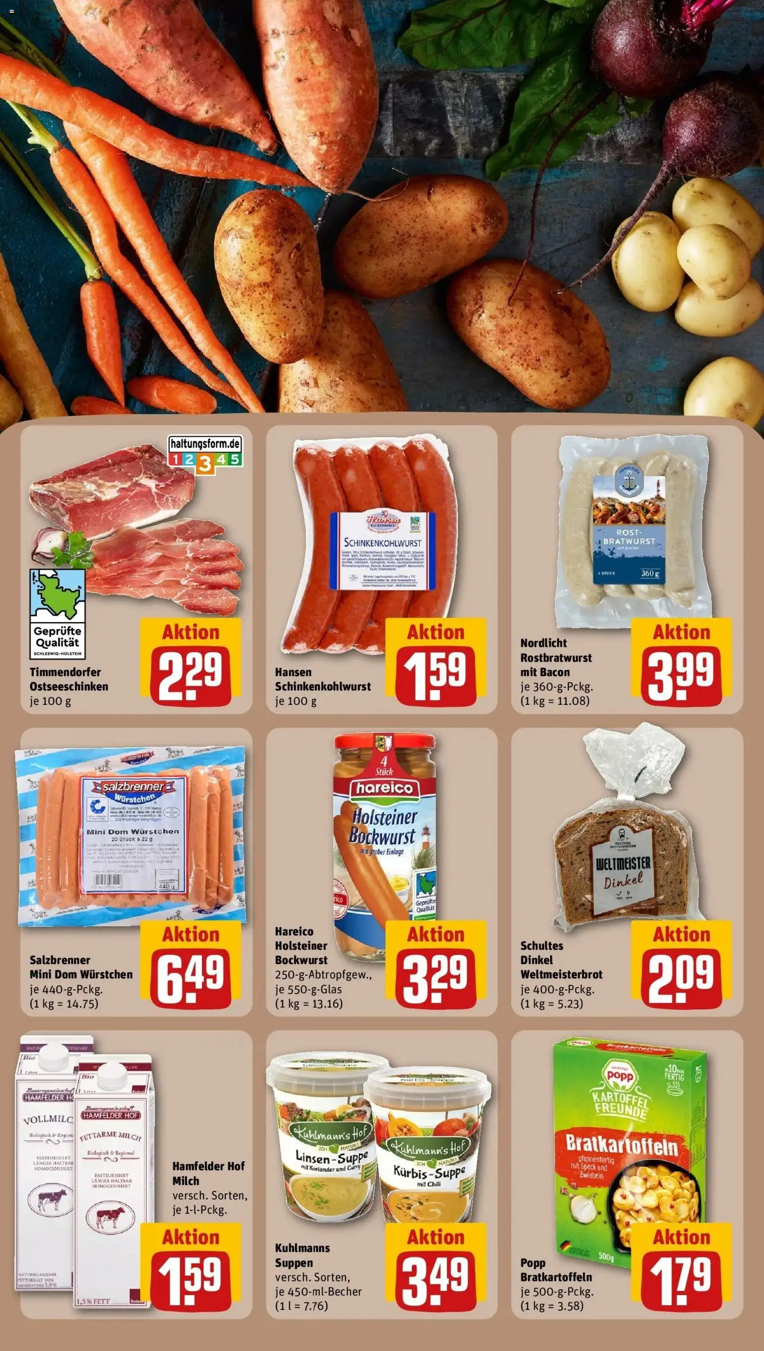Vorschau von dem Prospekt des Geschäftes Rewe, gültig ab dem 26.10.2026