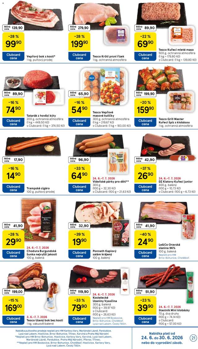 Nový Tesco leták od 24.06.