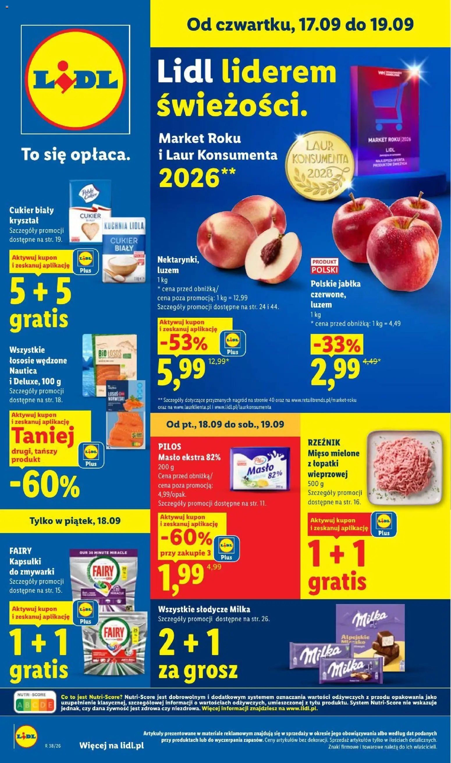Pogląd gazetki "Lidl gazetka" ze sklepu Lidl ważnej od 17.09.2026