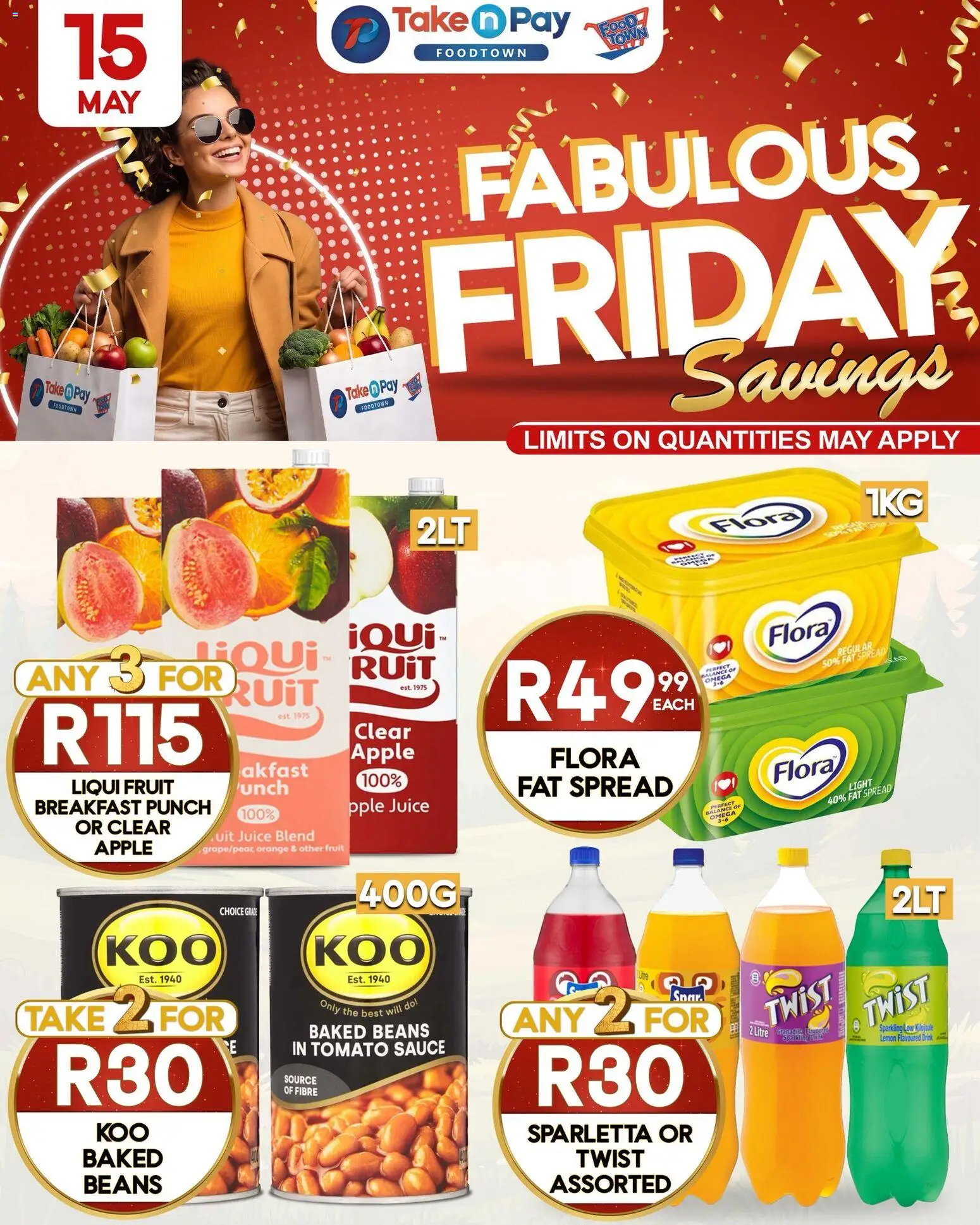 Preview of Take n Pay flyer valid from 15/05/2026