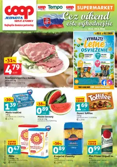 Náhľad COOP Jednota letáku platného od 26.06.2026