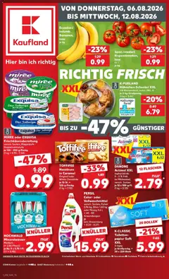 Vorschau von dem Prospekt des Geschäftes Kaufland, gültig ab dem 06.08.2026