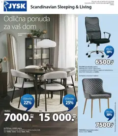 Pregled Jysk kataloga - važi od 26.08.2026