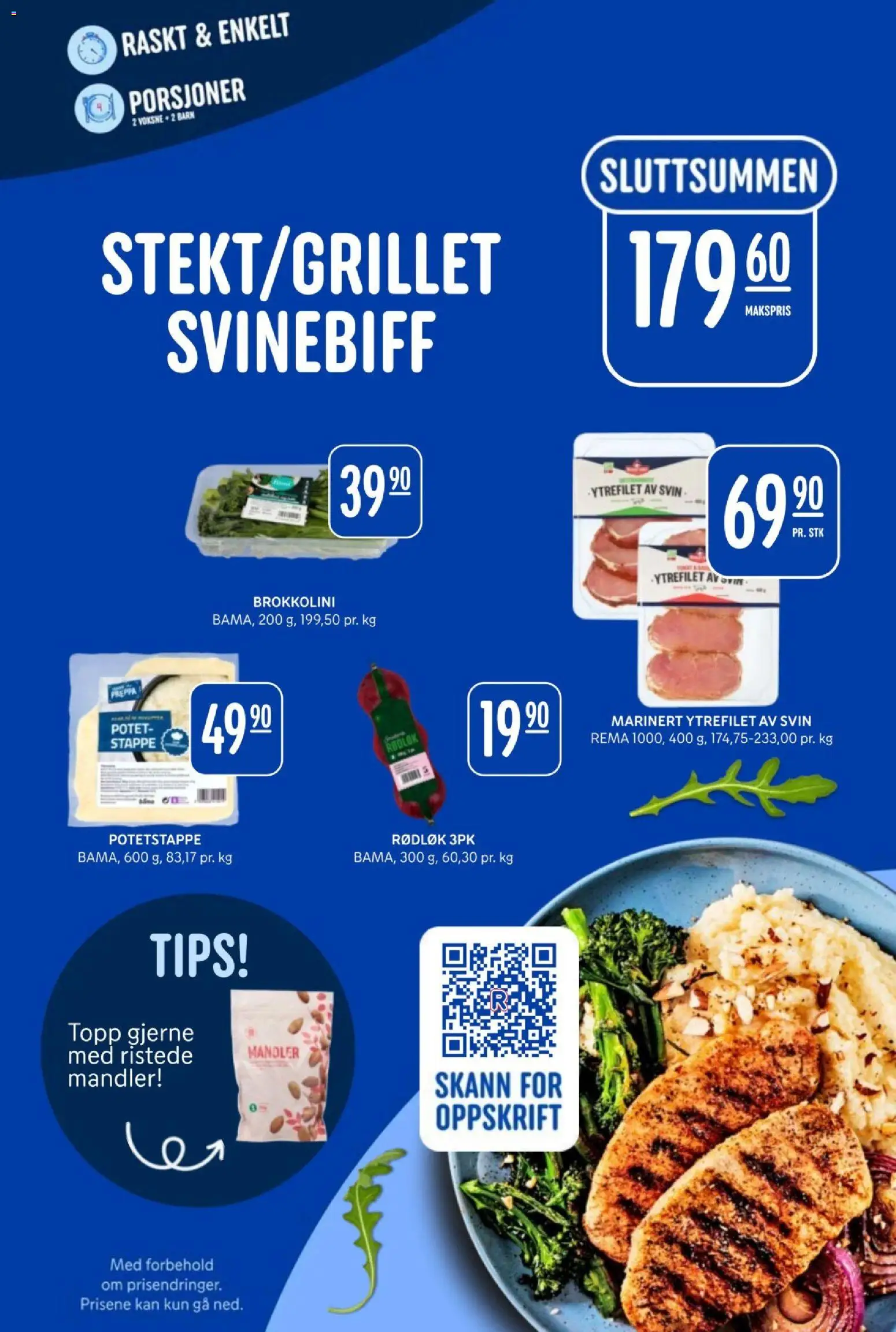 Forhåndsvis Rema 1000 kundeavis fra butikk Rema 1000 gyldig fra 28/09/2026