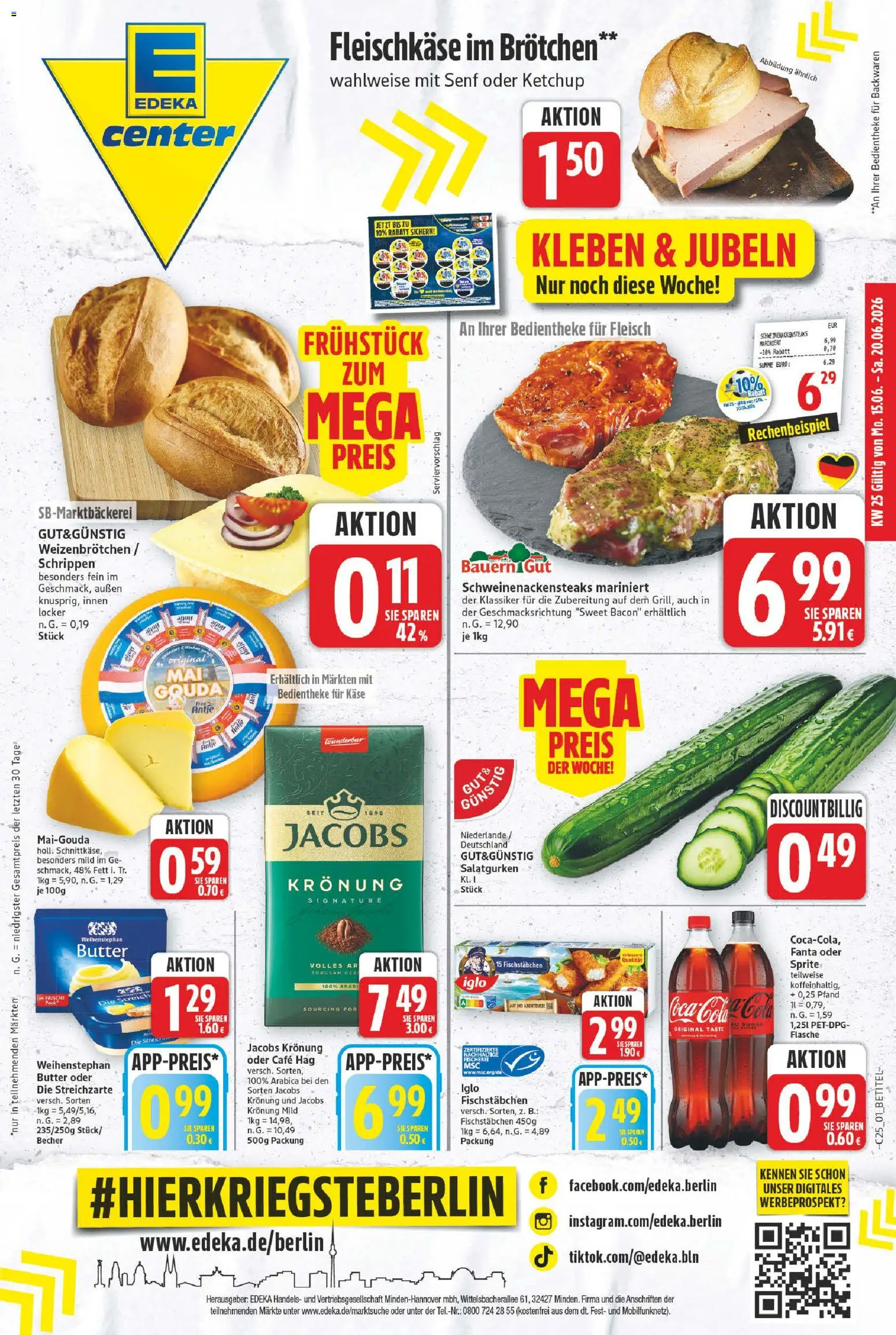 Vorschau von dem Prospekt des Geschäftes E center, gültig ab dem 15.06.2026