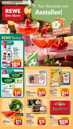 Vorschau von dem Prospekt des Geschäftes Rewe, gültig ab dem 14.06.2026