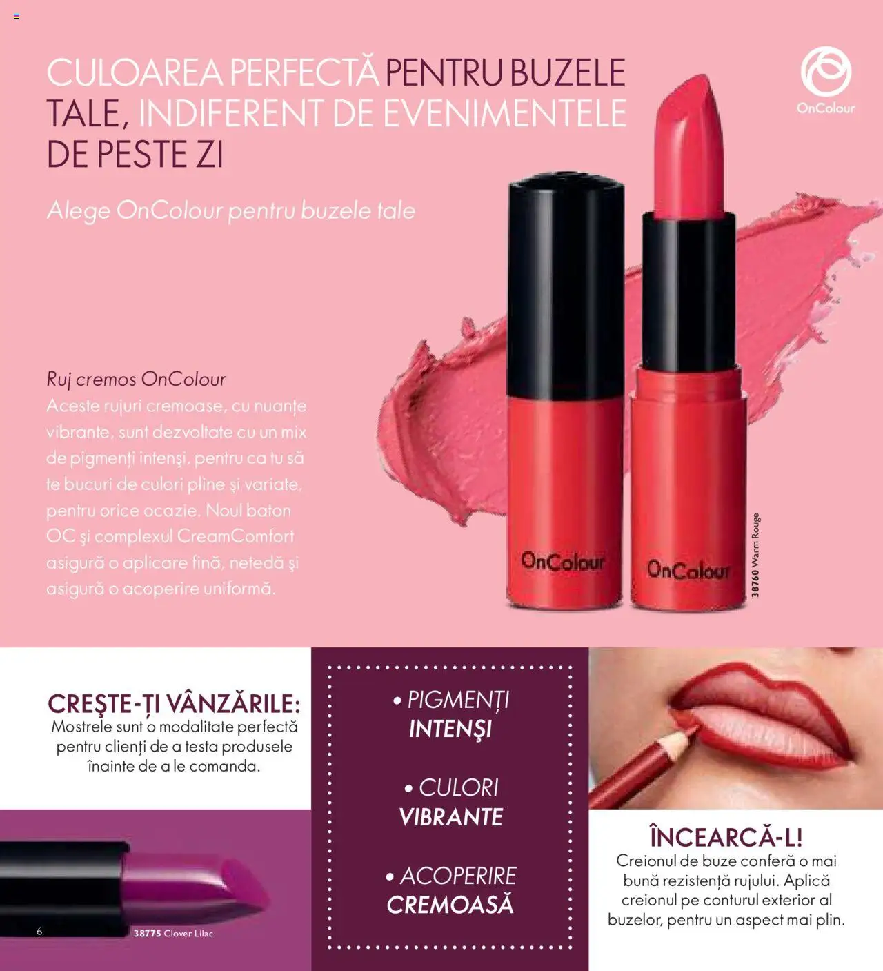 Previzualizarea de cataloage: Oriflame Catalog - Ghid Oncolour valabil de la 10.03.2022