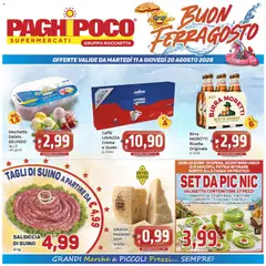 Anteprima dell'opuscolo Paghi Poco volantino dal negozio Paghi Poco valido da 11/08/2026