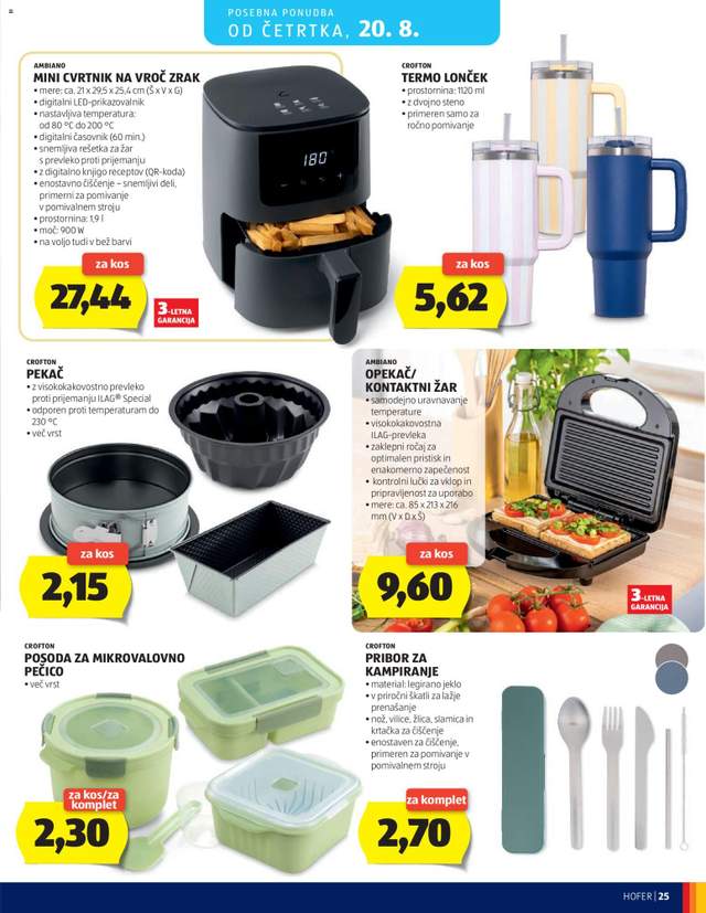 Novi Hofer katalog od 12.08.